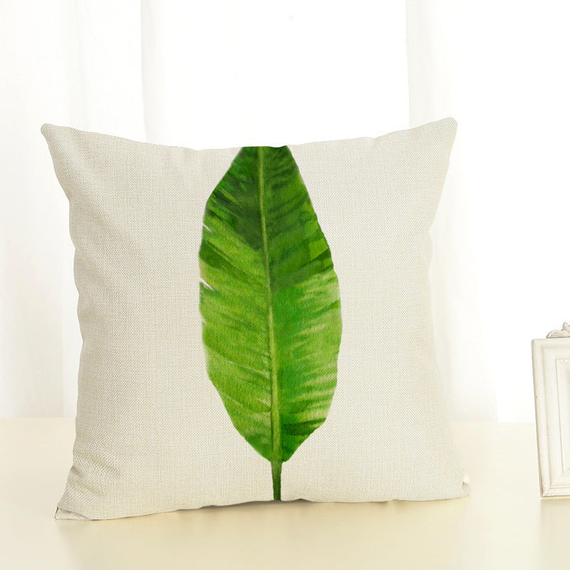 HKM-250707 Series Linen Backrest Cushion Cover - Cotton, 45x45cm, Ideal for Living Room, Bedroom, Study, and Commercial Spaces