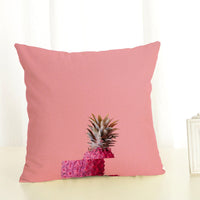 HKM-250707 Series Linen Backrest Cushion Cover - Cotton, 45x45cm, Ideal for Living Room, Bedroom, Study, and Commercial Spaces