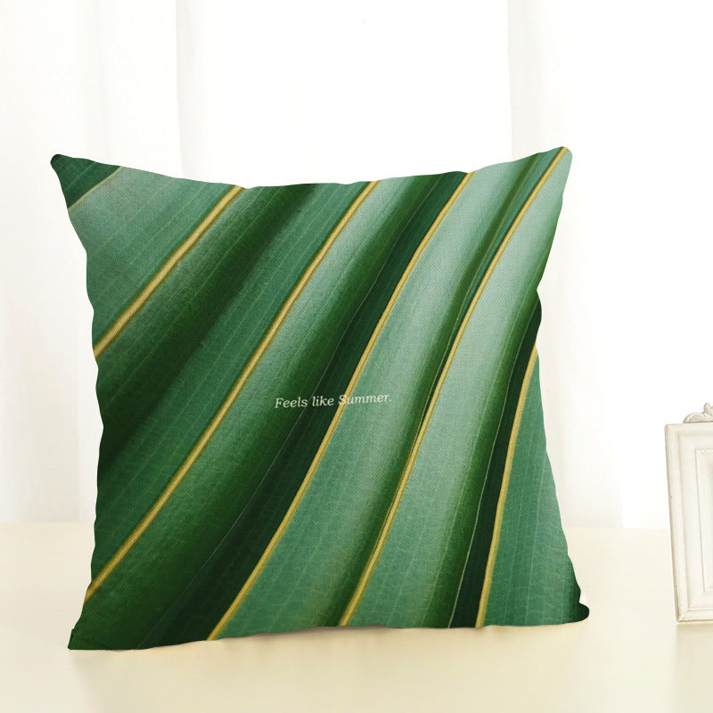 HKM-250707 Series Linen Backrest Cushion Cover - Cotton, 45x45cm, Ideal for Living Room, Bedroom, Study, and Commercial Spaces