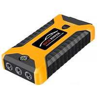 HKM-250771 Compact Car Emergency Power Bank for Jump Starting Vehicles, Yellow Color