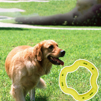 HKM-250771 Durable Cartoon Dog Chew Toy for Medium to Large Dogs, Fits Food Treats, Easy Clean Design