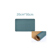HKM-250963 Large Natural Cork Mouse Pad - Anti-Slip Waterproof Desk Mat for PC and Laptop