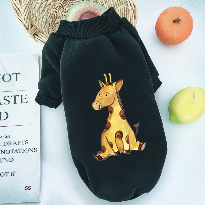HKM-251411 Teddy Two-Legged Comfortable Fleece Sweater for Dogs - Breathable and Stylish Design