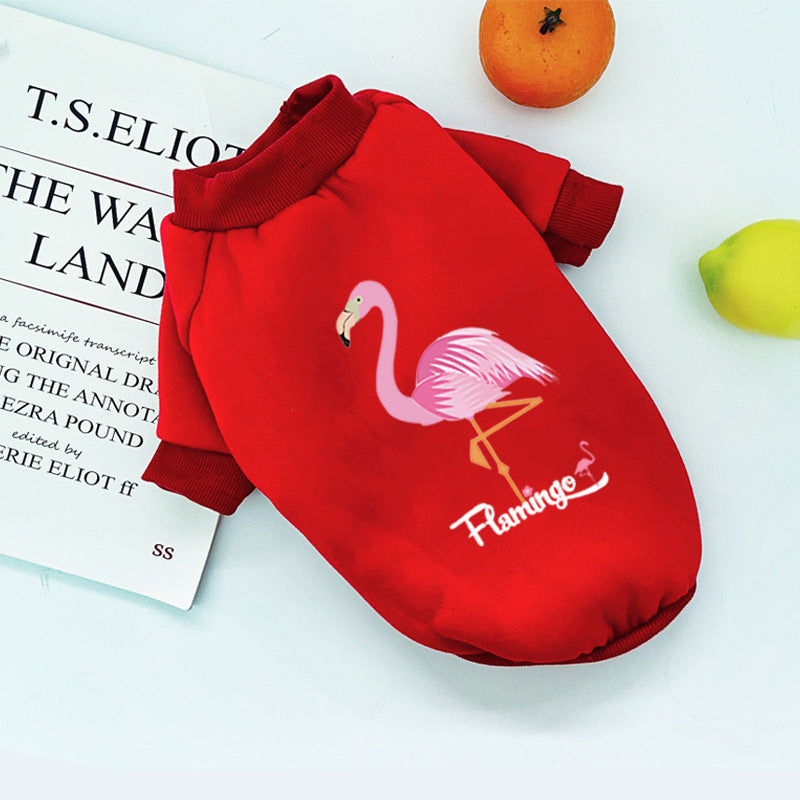 HKM-251411 Teddy Two-Legged Comfortable Fleece Sweater for Dogs - Breathable and Stylish Design