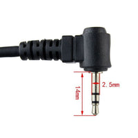 HKM-251475 Single Plug Headset - 2.5mm Audio Plug Compatible with HYT TC310/TC320, Motorola FRS/GMRS Models