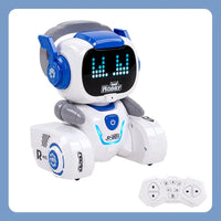 HKM-251539 Educational Programmable RC Robot with LED Lights for Kids Ages 2 and Up