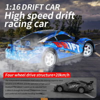 HKM-251731 1:16 Scale Electric 4WD Drift Racing Car with Remote Control and Lights