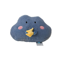 HKM-251859 Girl's Plush Heart Bed Pillow with Bay Window Design, Cartoon Anime Styles, Multiple Fun Patterns
