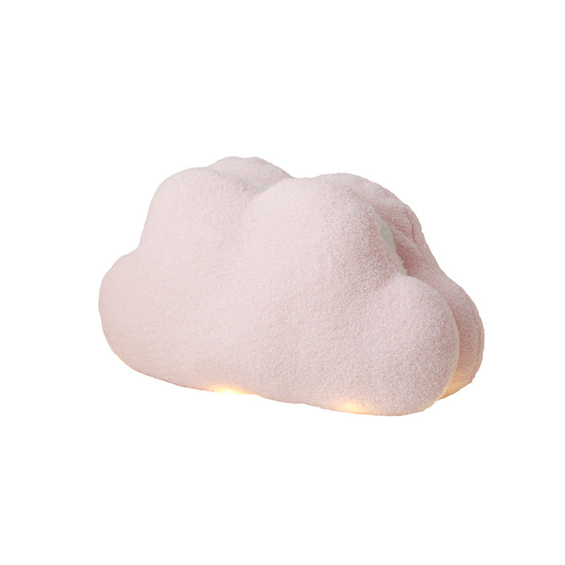 HKM-251859 Girl's Plush Heart Bed Pillow with Bay Window Design, Cartoon Anime Styles, Multiple Fun Patterns