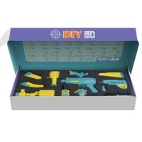 HKM-251987 DIY Magnetic Building Toy Set for Kids - Electronic Assembly Toy with Light and Sound, Ages 2-4