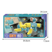 HKM-251987 DIY Magnetic Building Toy Set for Kids - Electronic Assembly Toy with Light and Sound, Ages 2-4