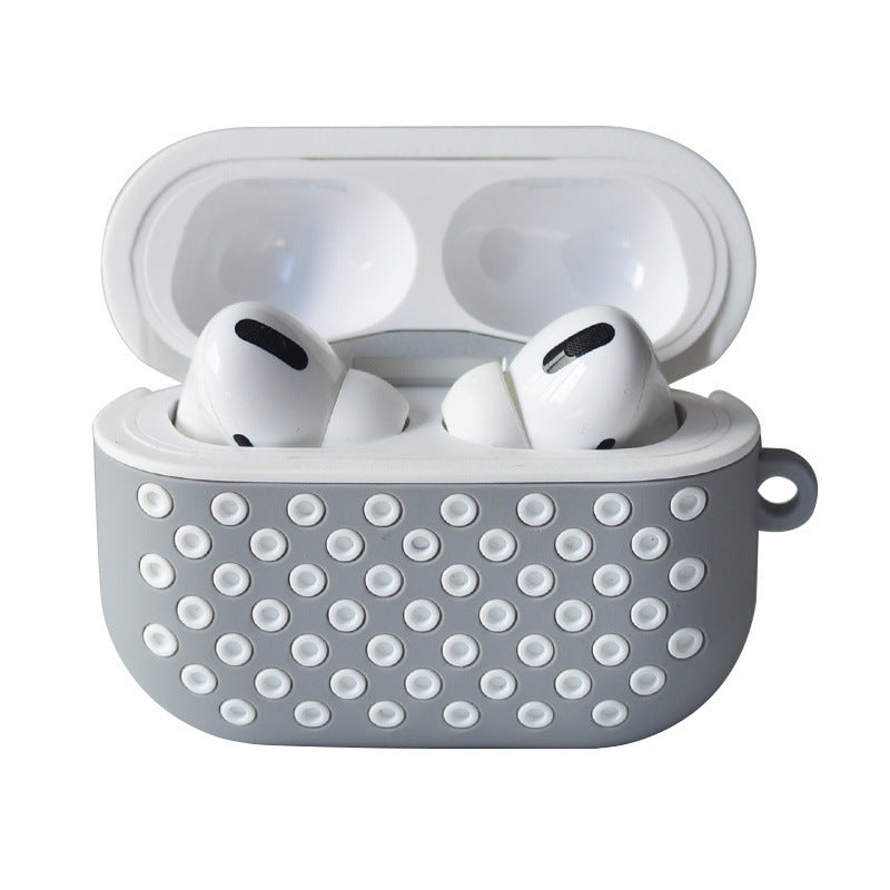 HKM-251987 Silicone Protective Case for AirPods Pro 3 - Dust-Proof and Drop-Proof with Stylish Design