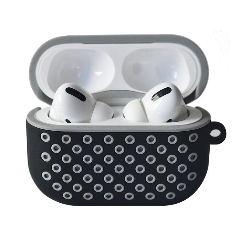 HKM-251987 Silicone Protective Case for AirPods Pro 3 - Dust-Proof and Drop-Proof with Stylish Design