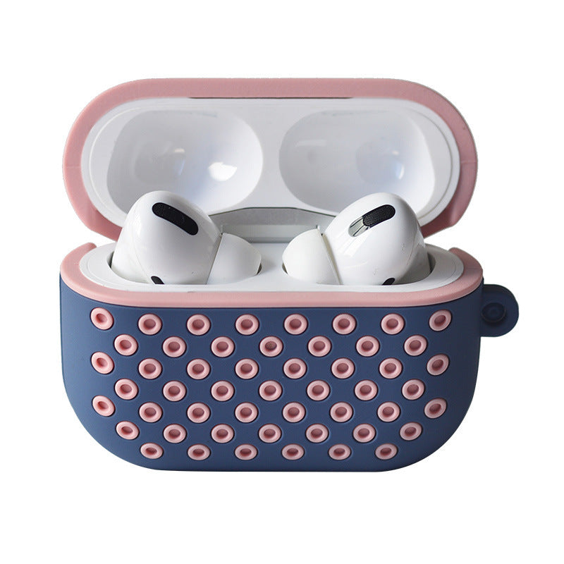 HKM-251987 Silicone Protective Case for AirPods Pro 3 - Dust-Proof and Drop-Proof with Stylish Design