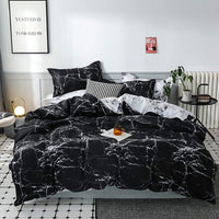 HKM-252051 Three-Piece Cartoon Floral Bedding Set in Aloe Cotton with Pillowcases