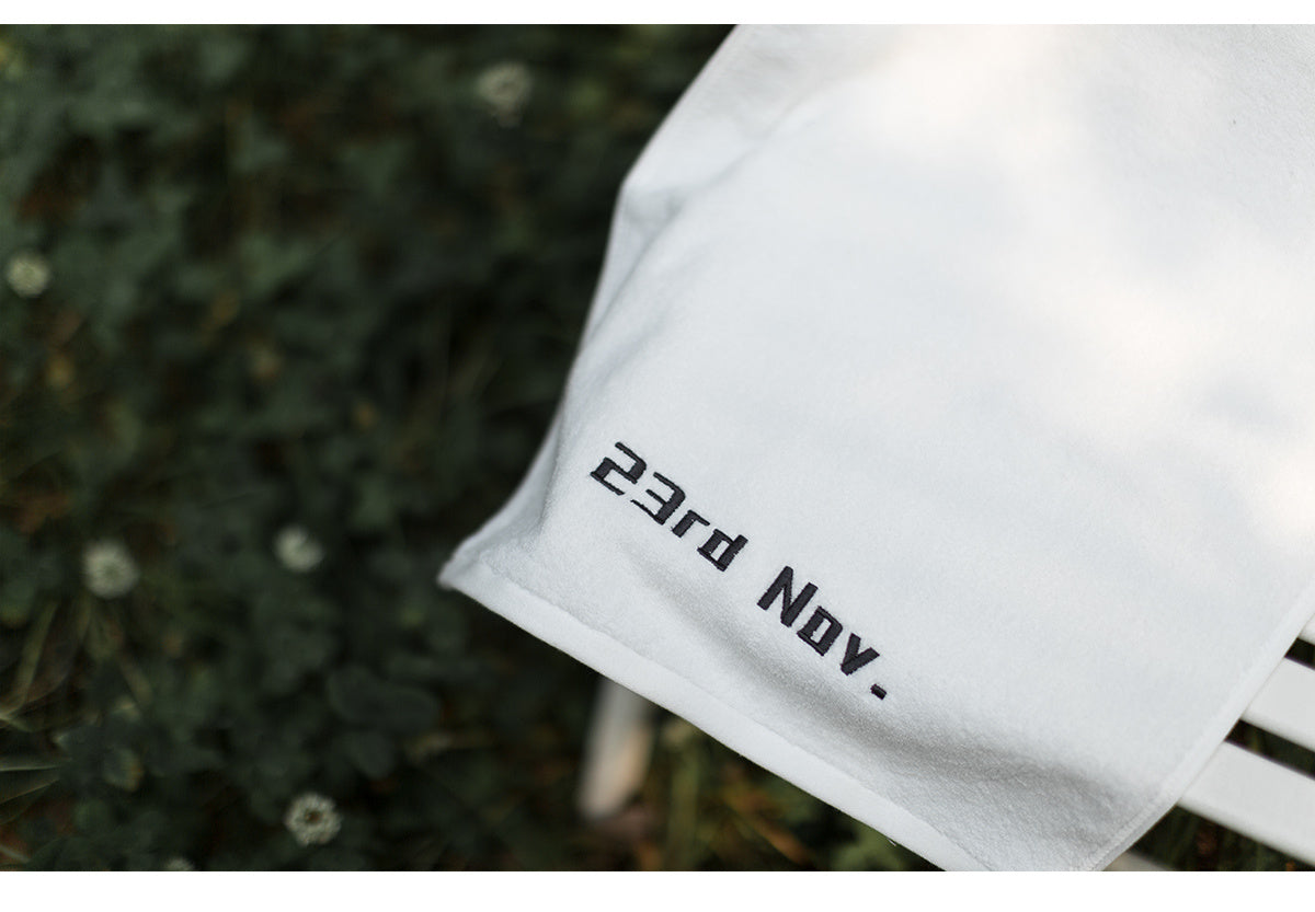 HKM-252307 Personalized Pure Cotton Birthday Towels with Embroidery - 74x34cm