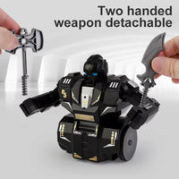 HKM-252307 Remote-controlled Interactive Mini Fighting Robots for 2 Players - 360° Rotation Battle Toy