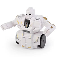 HKM-252307 Remote-controlled Interactive Mini Fighting Robots for 2 Players - 360° Rotation Battle Toy