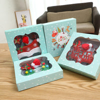 HKM-252499 Christmas Ornament Hairpin with Gift Box - Perfect for Birthdays, Parties, and Holiday Celebrations