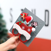 HKM-252499 Christmas Ornament Hairpin with Gift Box - Perfect for Birthdays, Parties, and Holiday Celebrations