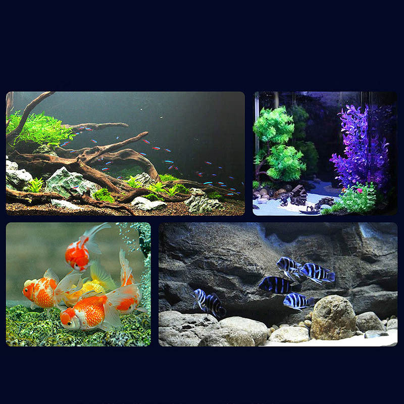 HKM-252563 Acrylic Silicone Aquarium Lamp with Moss Glue for Decorative Enhancements