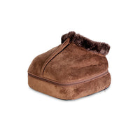 HKM-252563 Brown Foot Massager with Thermotherapy and Handheld Remote Control - Mechanical Operation