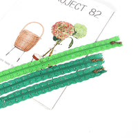HKM-252563 Mixed 40cm Nylon Lace Zipper Set - 10 Pieces in 24 Colors for DIY Projects