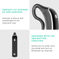 HKM-252627 Anti-Snoring Smart Earset Device with Adaptive Vibration Technology
