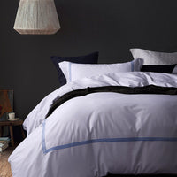 HKM-252883 Four-Piece Satin Embroidery Bedding Set in Various Colors and Sizes
