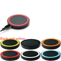 HKM-252947 5W Qi Wireless Charger Base for Mobile Phones, ABS Shell, Compact Design