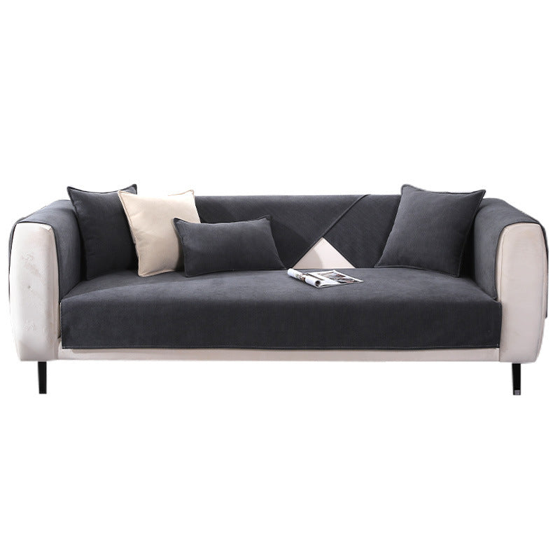 HKM-252947 Non-slip Chenille Sofa Cover Slipcover Dust Cover in Various Sizes