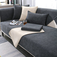 HKM-252947 Non-slip Chenille Sofa Cover Slipcover Dust Cover in Various Sizes
