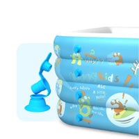 HKM-253139 Four-Layer Inflatable Swimming Pool for Kids - PVC Outdoor Water Play Toy, 180x125x75cm