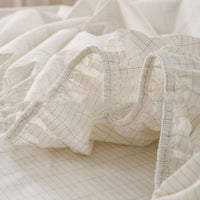 HKM-253203 Conductive Cotton Fitted Sheet with Silver Fiber for Crib, Twin, Full, Queen, King, and Cali King Sizes