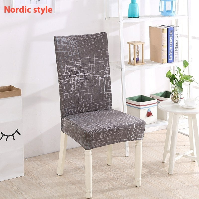 HKM-253267 Polyester Fiber Fashion Chair Cover for Home Decor and Protection