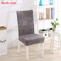 HKM-253267 Polyester Fiber Fashion Chair Cover for Home Decor and Protection