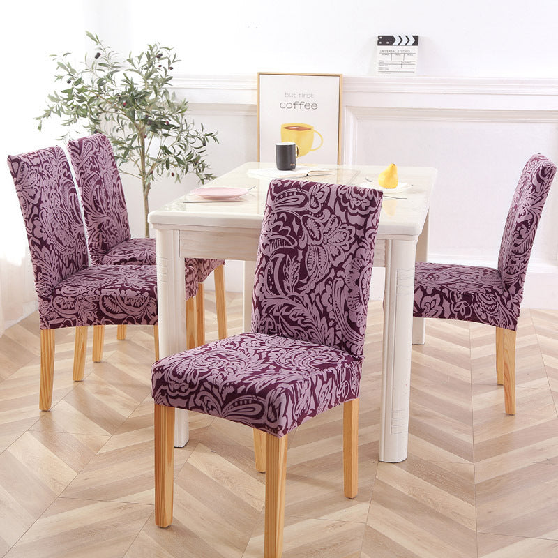 HKM-253267 Polyester Fiber Fashion Chair Cover for Home Decor and Protection