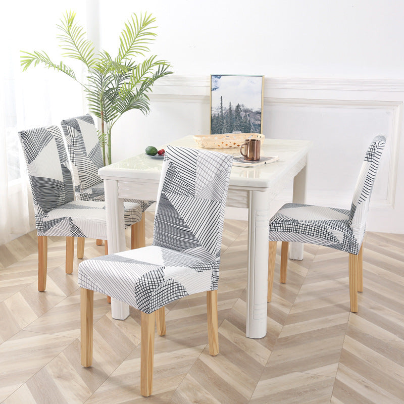 HKM-253267 Polyester Fiber Fashion Chair Cover for Home Decor and Protection