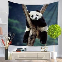 HKM-253587 Cozy Versatile Digital Printed Plush Fabric Tapestry for Home Decor and More
