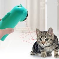 HKM-253651 Automatic Laser Cat Pole Toy LED Red Laser Toy