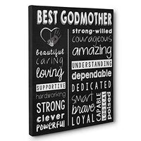 HKM-253715 Minimalist Canvas Poster for Godmother – Stylish Home Decor Print