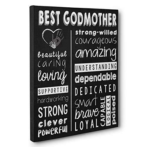 KTX-253715 Minimalist Canvas Poster for Godmother – Stylish Home Decor Print