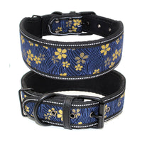 HKM-253907 Reflective and Breathable Dog Collar for Comfortable Fit - Adjustable Sizes S, M, L