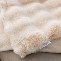 HKM-254035 Double Layer Thick Velvet Blanket with Pillowcase Options in Various Sizes and Colors