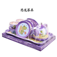 HKM-254035 Mini Princess Tea Party Set with Desserts - Pretend Play Kitchen Toy for Ages 2 and Up