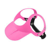 HKM-254035 Outdoor Sunscreen Pet Hat - Casual Sun Protection in Blue, Pink, and Black for All Seasons