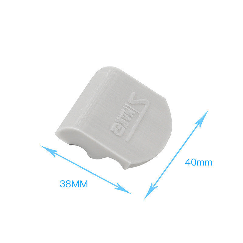 HKM-254099 Magnetic Phone Buckle Extension Bracket – Stylish Gray and Black, Durable PLA Material, Compact Size 40*38mm