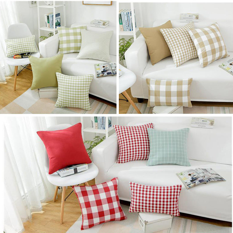 HKM-254099 Scandinavian-Style Pillowcase Collection in Multiple Colors and Patterns - 45x45cm & 30x50cm Options