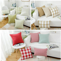 HKM-254099 Scandinavian-Style Pillowcase Collection in Multiple Colors and Patterns - 45x45cm & 30x50cm Options
