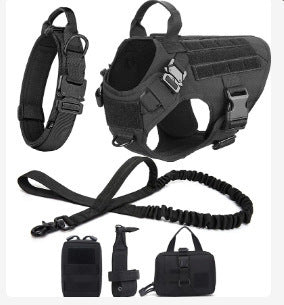 HKM-254227 Outdoor Multifunctional Dog Vest with Water Bottle Pouch - Available in Various Sets and Sizes